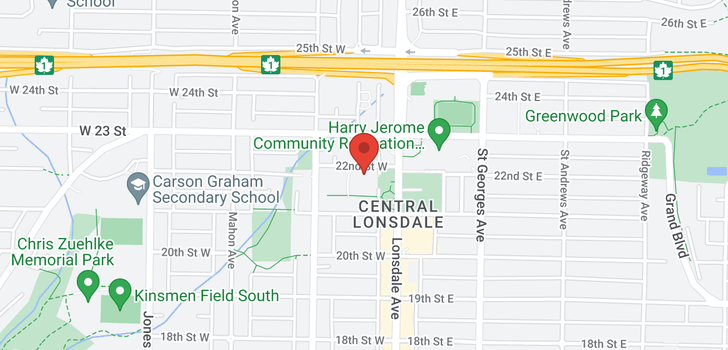 map of 525 119 W 22ND STREET